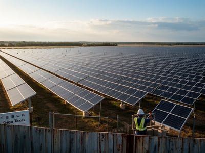 Tesla buys the entire output of a new 140 MW Texas solar farm