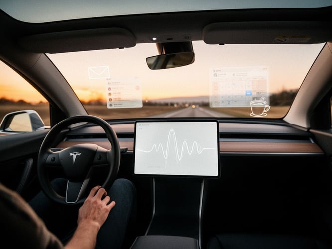 Tesla gets Grok Bot