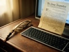 New Google commercial imagines a Declaration of Independence written with help from AI
