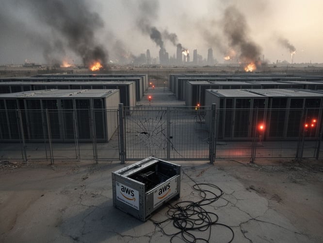 Amazon's AWS Unable to Restore Access to Bahrain, One UAE Cloud Data Zone After War Damage