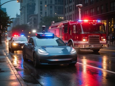 Feds demand autonomous vehicle companies stop interfering with first responders