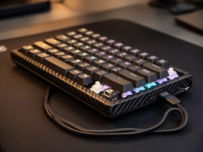ATTACK SHARK Unveils R86 HE Carbon Fiber Magnetic Switch Gaming Keyboard, Redefining the 75% Competitive Keyboard Experience