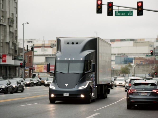 Tesla Introduces Full Self‑Driving Beta for Commercial Delivery Trucks