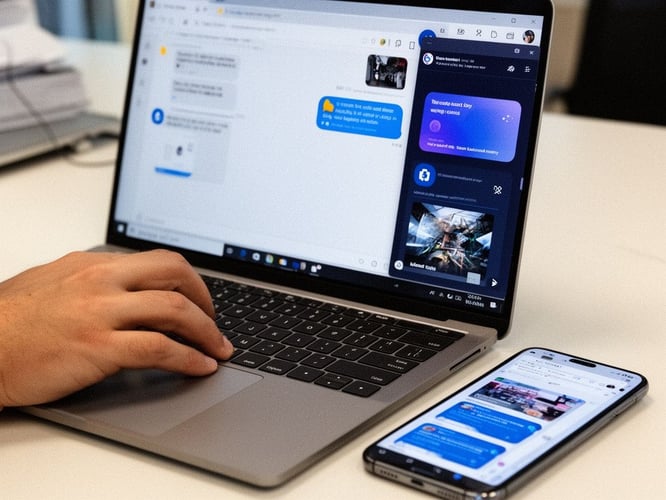 Microsoft adds a unified Copilot side pane to Edge, powered by OneJS