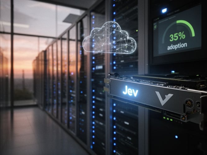 Vercel’s Jev model captures 35% of paid‑team usage, outpacing rivals in two weeks