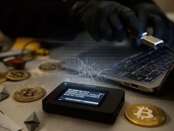 Hackers steal over $130M by exploiting bug in offline hardware wallets