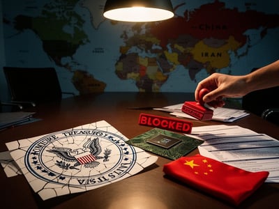 U.S. Treasury drafts rule to block American funding of AI projects tied to China and other flagged nations