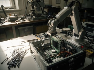 AI coding agents can autonomously direct robot training