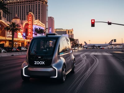 Zoox to start charging for robotaxi rides in Las Vegas