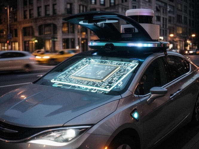 Waymo builds custom chip for robotaxi fleet