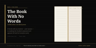 The Book With No Words