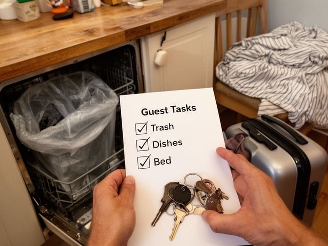 Airbnb caps guest chores before checkout, prompting criticism from hosts