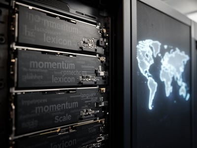 AI’s Wordsmiths: How Momentum Shifts Reveal the Language of the Future