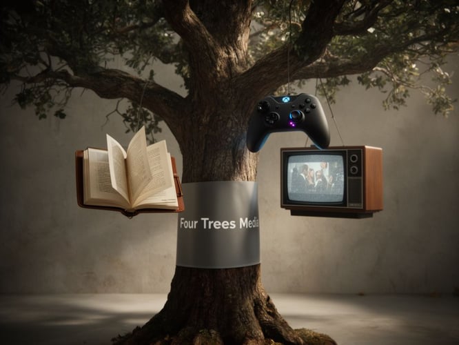Coolabi adopts Four Trees Media name, merges its literary, gaming and TV holdings