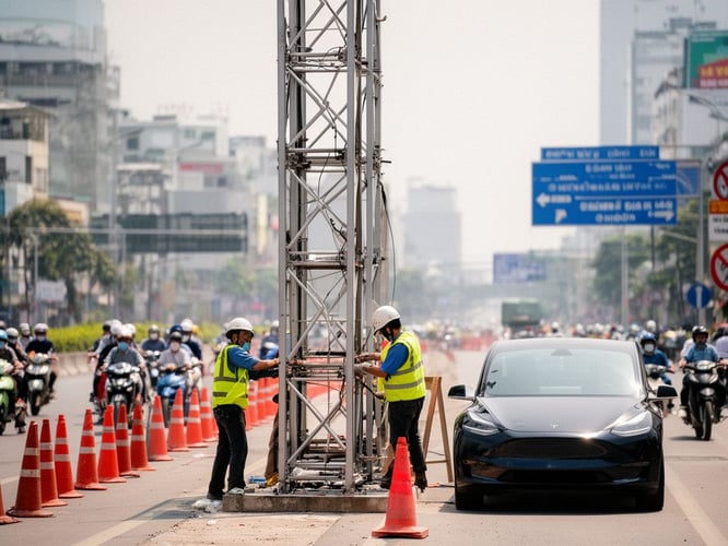 Tesla launches operations in Vietnam, targeting VinFast’s market lead with new staff and Supercharger rollout