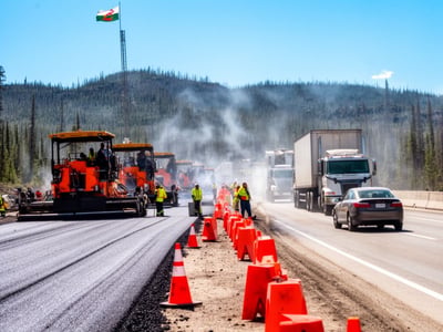 Alberta government begins work on repaving critical highway through Fort McMurray