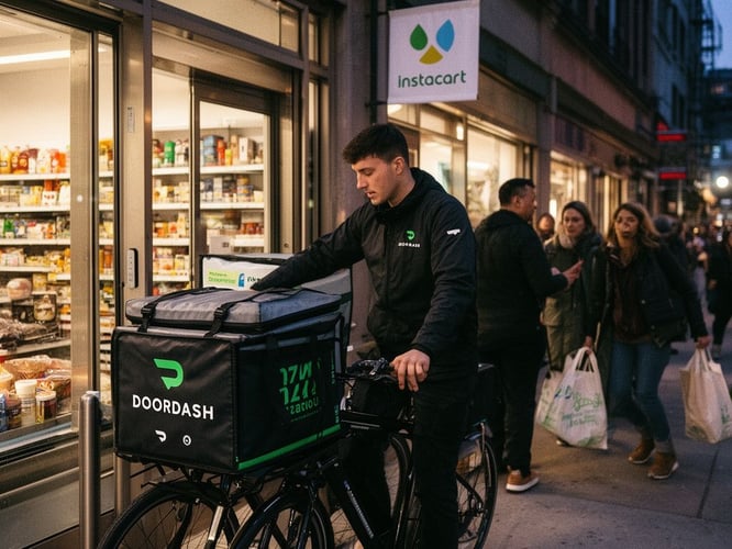 DoorDash moves into grocery space with $17 billion acquisition of Instacart