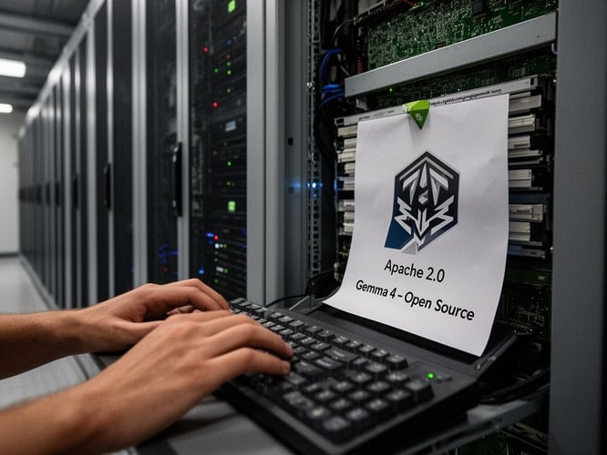 Google makes Gemma 4 available as open‑source model under Apache 2.0, allowing unrestricted local use
