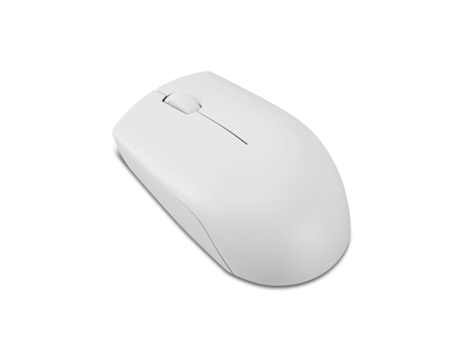 Lenovo 300 Wireless Compact Mouse (Cloud Grey) w/o battery – fotografie 1 z 6