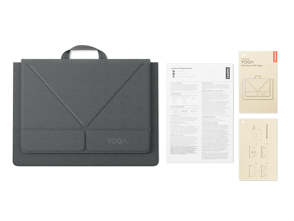 Lenovo Yoga Tote Sleeve (14" Grey) – fotografie 1 z 8