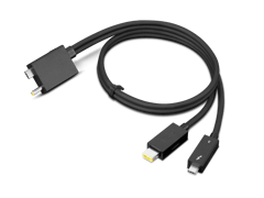 ThinkPad Thunderbolt 4 WorkStation Dock Split Cable 0.7m
