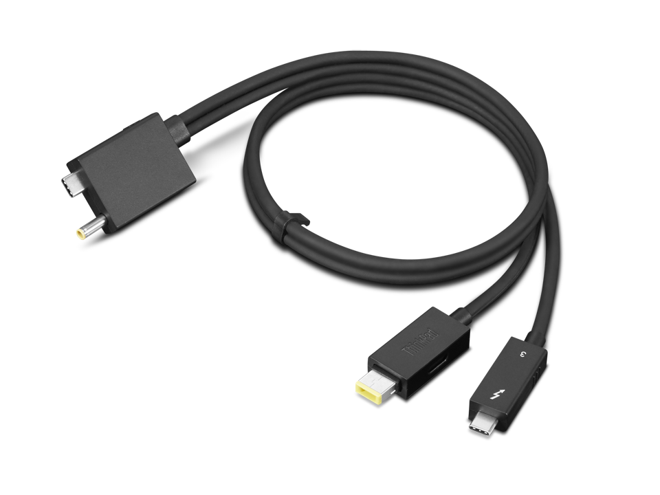 ThinkPad Thunderbolt 4 WorkStation Dock Split Cable 0.7m – fotografie 1 z 2