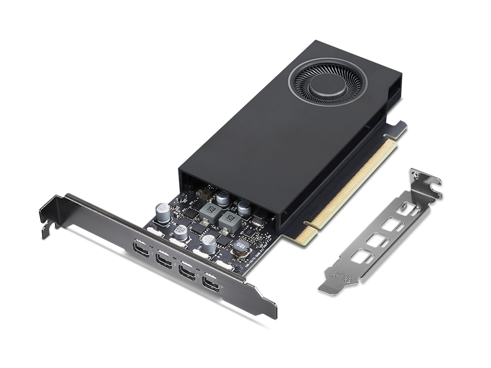 NVIDIA RTX A1000 8GB mini-DP*4 GDDR6 Graphics Card