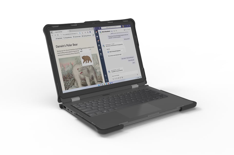 Lenovo 13w 2-in-1 Gen3 Rugged Snap-On Case – fotografie 1 z 5
