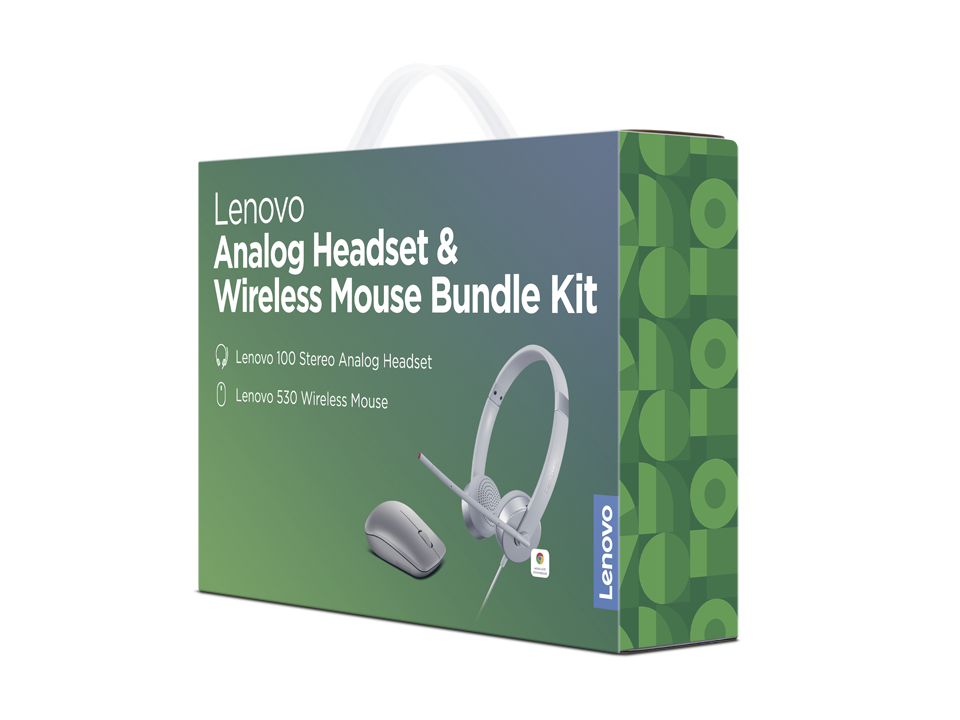 Lenovo Analog Headset & WL Mouse Bundle Kit – fotografie 1 z 2