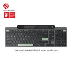Lenovo Self-Charging Bluetooth Keyboard-Czech (ABB) 489