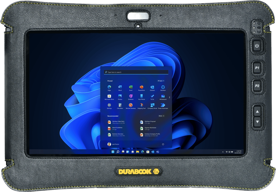 Durabook U11I-EX Pro Rugged Tablet (EU Plug) – fotografie 1 z 3