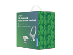 Lenovo USB Webcam & Analog Headset Bundle Kit