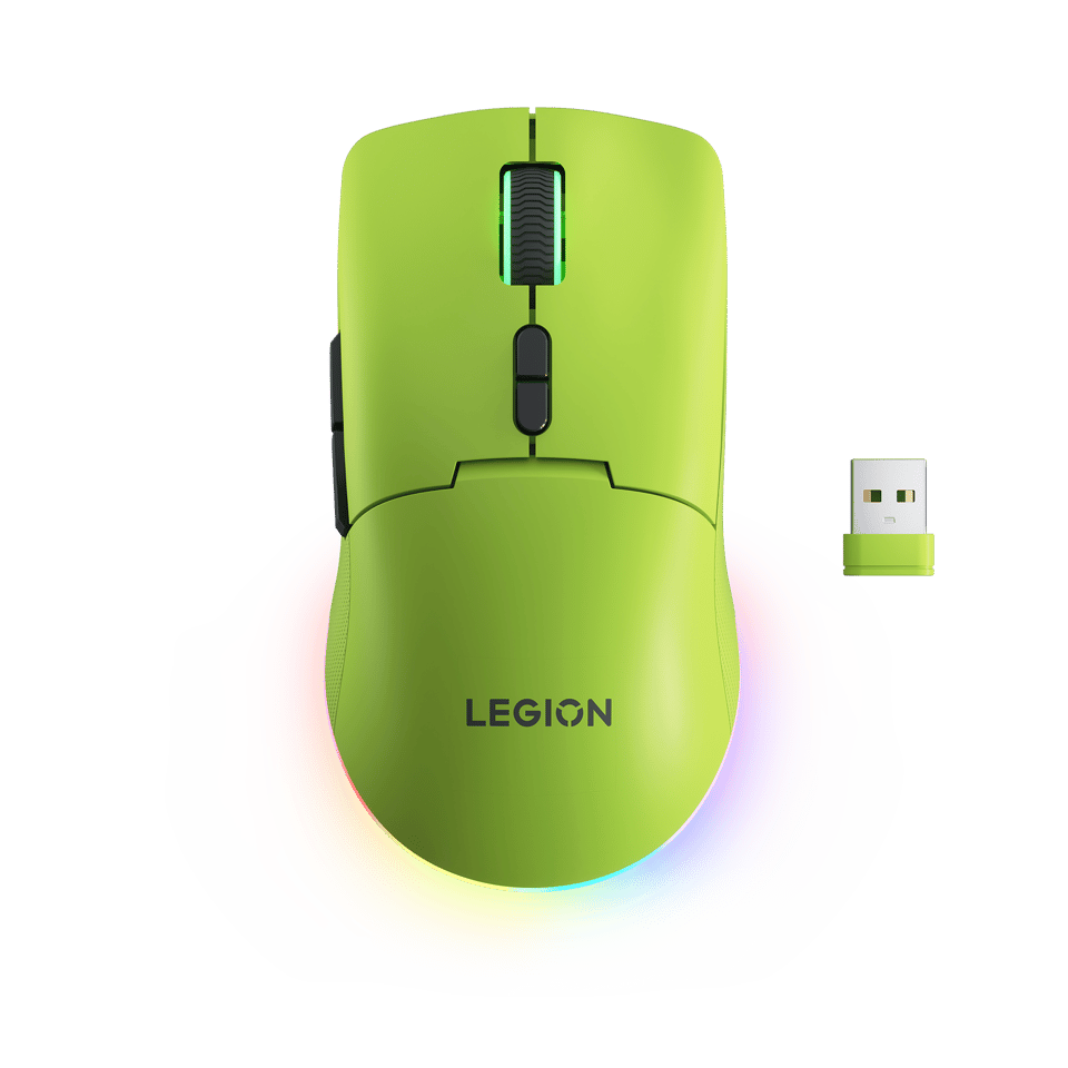 Lenovo Legion M220 Wireless RGB Gaming Mouse (Surge Green) – fotografie 1 z 12