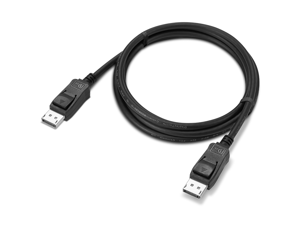Lenovo DisplayPort to DisplayPort 1.4 Cable 1.8m