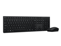 Lenovo Professional Wireless Rechargeable Combo Keyboard and Mouse-Czech/Slovak