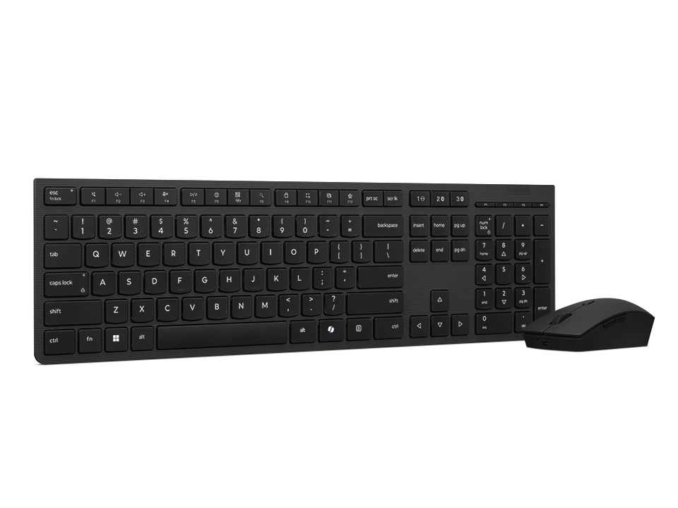 Lenovo Professional Wireless Rechargeable Combo Keyboard and Mouse-Czech/Slovak – fotografie 1 z 5