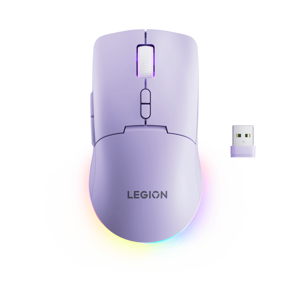 Lenovo Legion M220 Wireless RGB Gaming Mouse (Aurora Purple) – fotografie 1 z 12