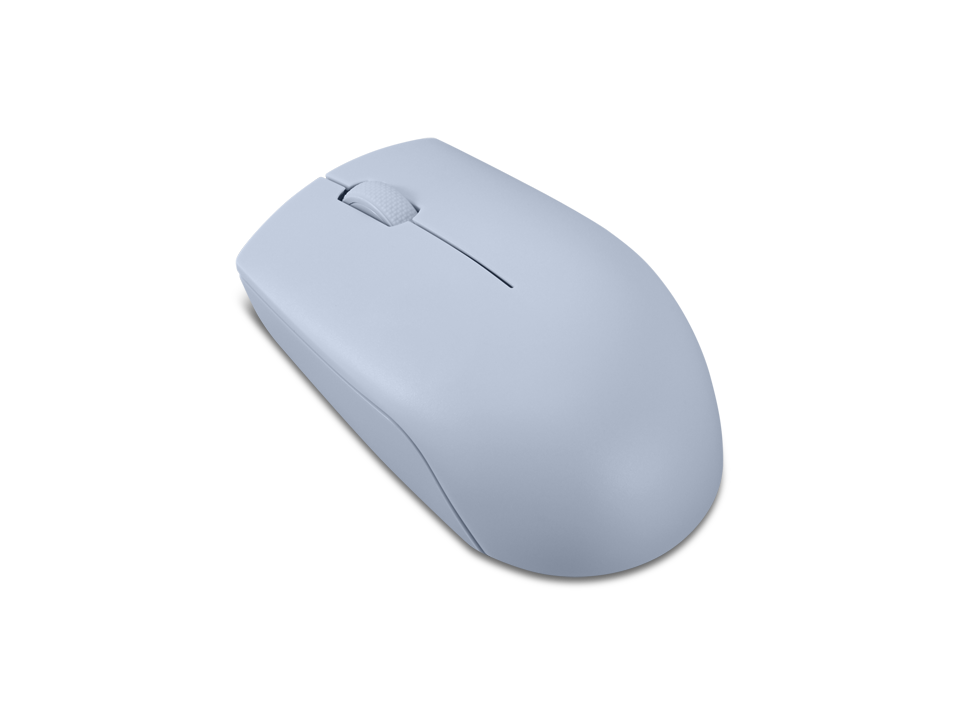 Lenovo 300 Wireless Compact Mouse (Frost Blue) w/o battery – fotografie 1 z 6