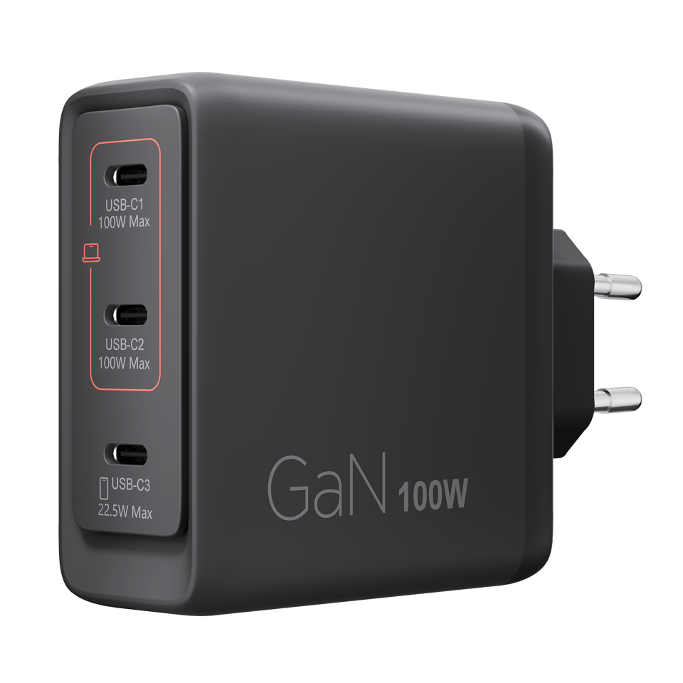 Lenovo Multi-port USB-C 100W GaN Charger – fotografie 1 z 15