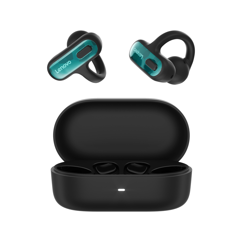 Lenovo Open-Ear Clip-on Earbuds X500 Black – fotografie 1 z 3