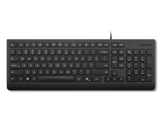Lenovo Essential Wired Keyboard (Black) - US English 103P