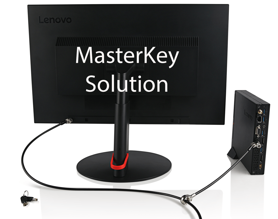 Kensington MicroSaver 2.0 MasterKey Twin Head Cable Lock from Lenovo (Requires MasterKey 4Z10P40249) – fotografie 1 z 6