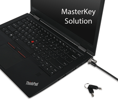 Kensington MicroSaver 2.0 MasterKey Cable Lock from Lenovo (Requires MasterKey 4Z10P40249)
