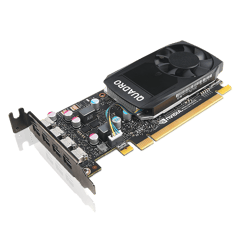 ThinkStation Nvidia Quadro P600 2GB GDDR5  Mini DP * 4 Graphics Card with LP Bracket