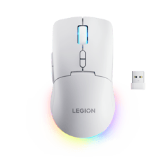 Lenovo Legion M220 Wireless RGB Gaming Mouse (Glacier White)