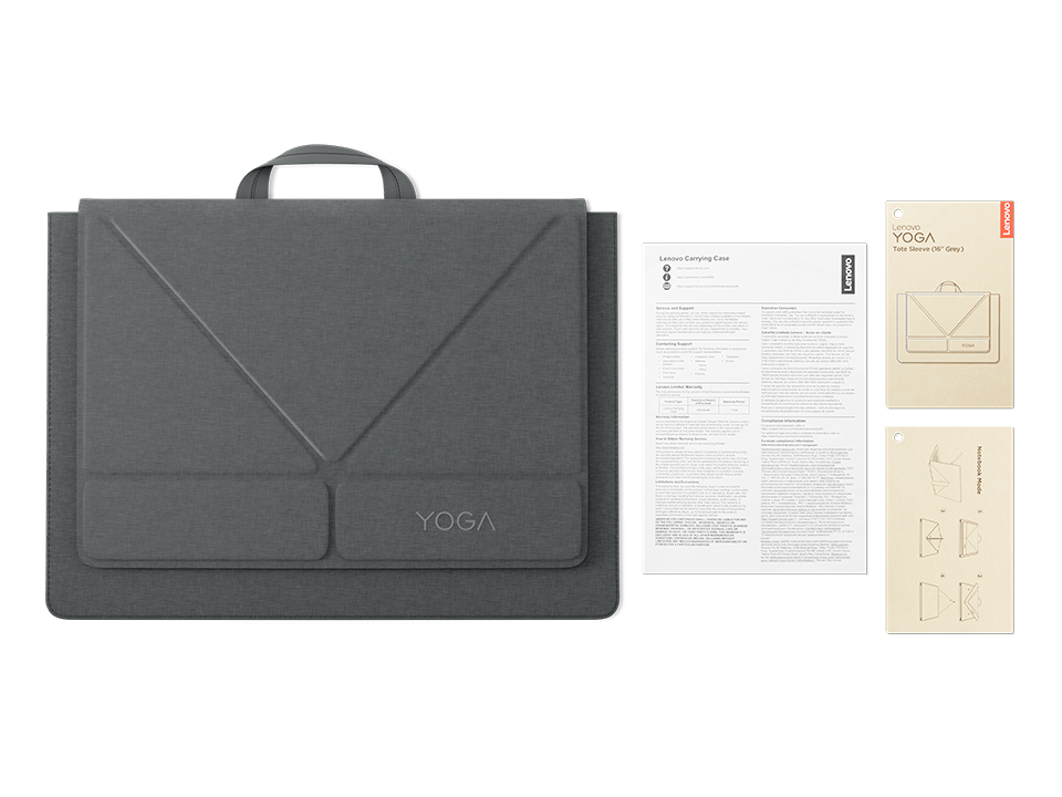 Lenovo Yoga Tote Sleeve (16" Grey) – fotografie 1 z 8