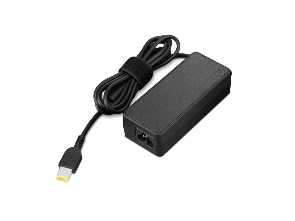 ThinkCentre 65W AC Adapter (Slim Tip)-EU1/Arabia/Indonesia/ROK – fotografie 1 z 2