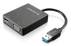 Lenovo Universal USB 3.0 to VGA/HDMI Adapter