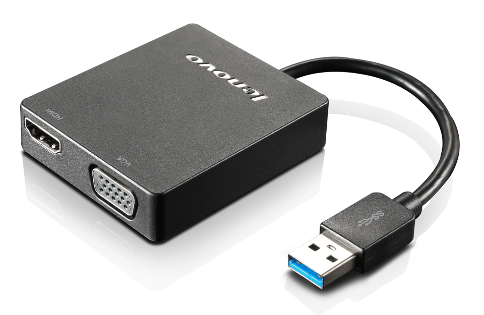 Lenovo Universal USB 3.0 to VGA/HDMI Adapter