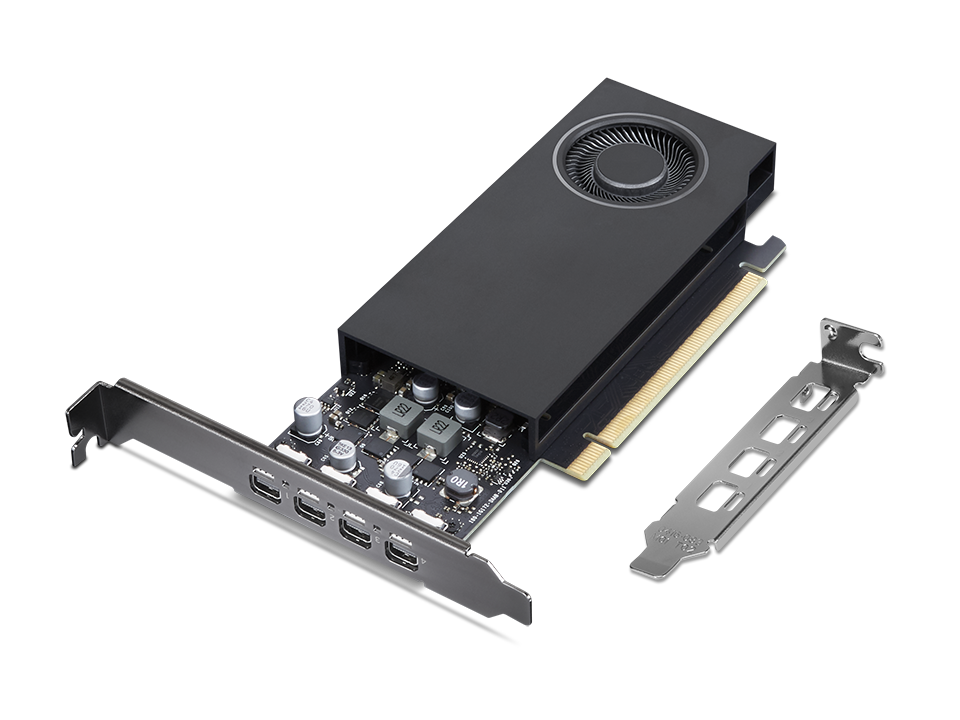 NVIDIA RTX A400 4GB mini-DP*4 GDDR6 Graphics Card